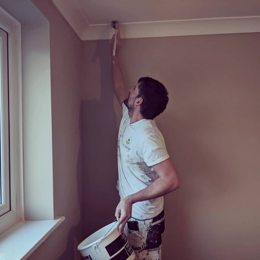 Aaron @ Eco Decorator painting