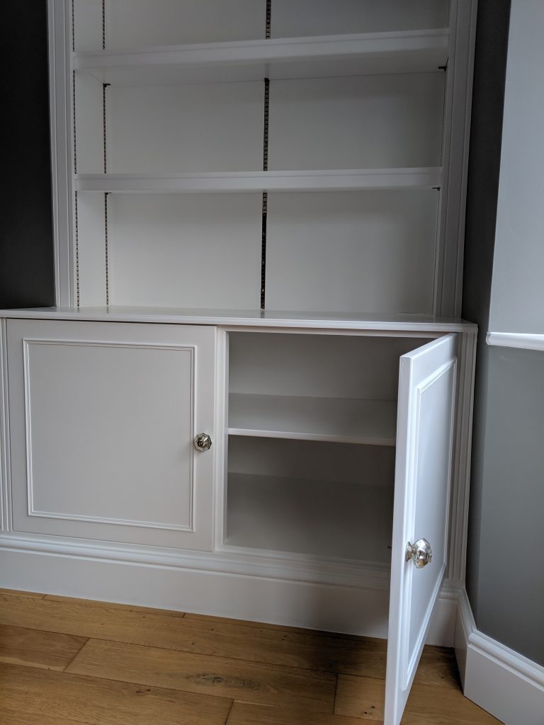interior spray painting, painter and decorator in basingstoke hampshire, cupboards