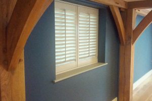 Barn lounge painted and decorated in Hampshire